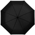 21" Wali-sateenvarjo, taitettava, automaattisesti avautuva, musta lisäkuva 2